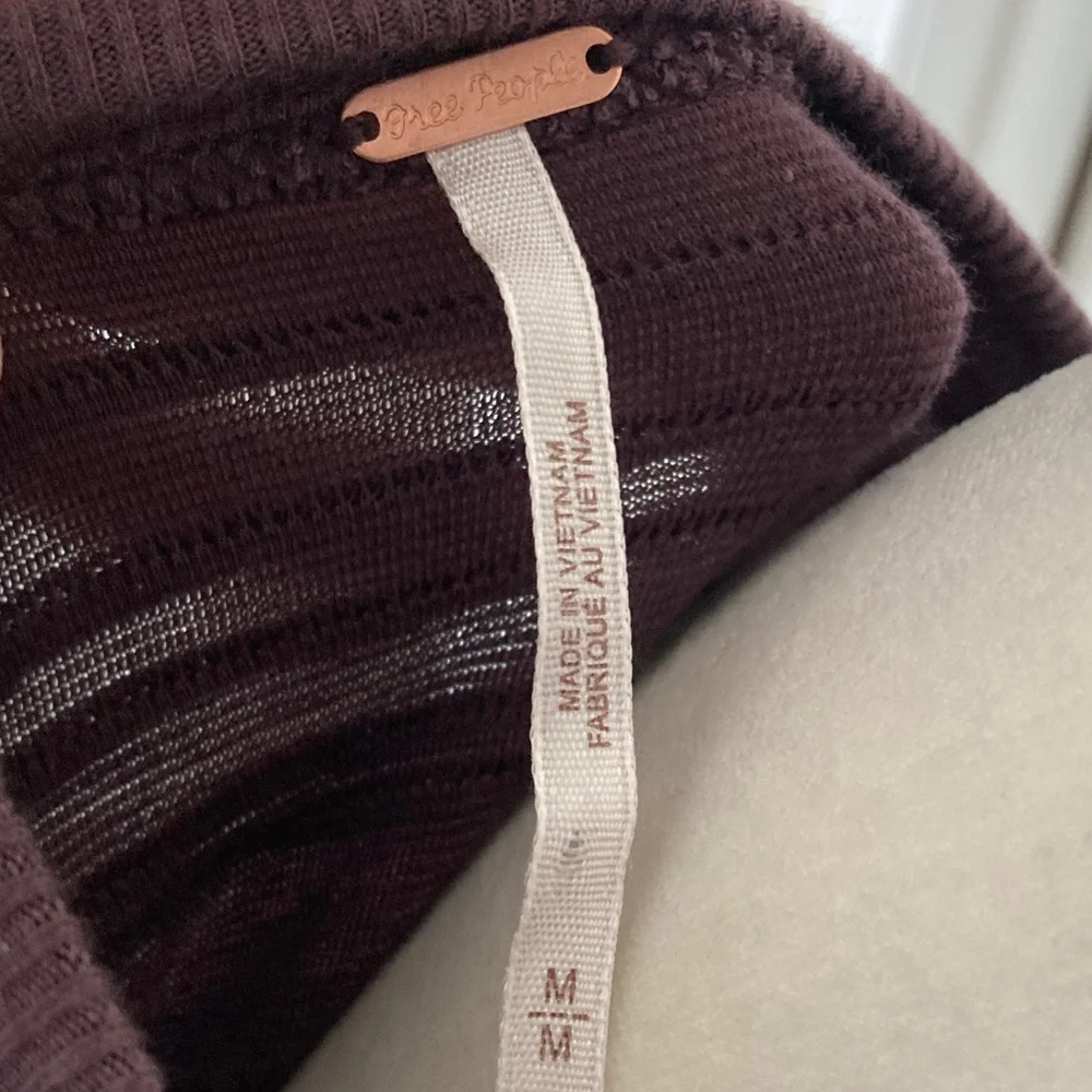 Free People Women's Brown Dress Sz M